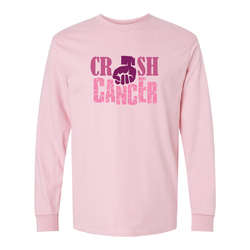 Full Sleeve Crush Cancer T-Shirt