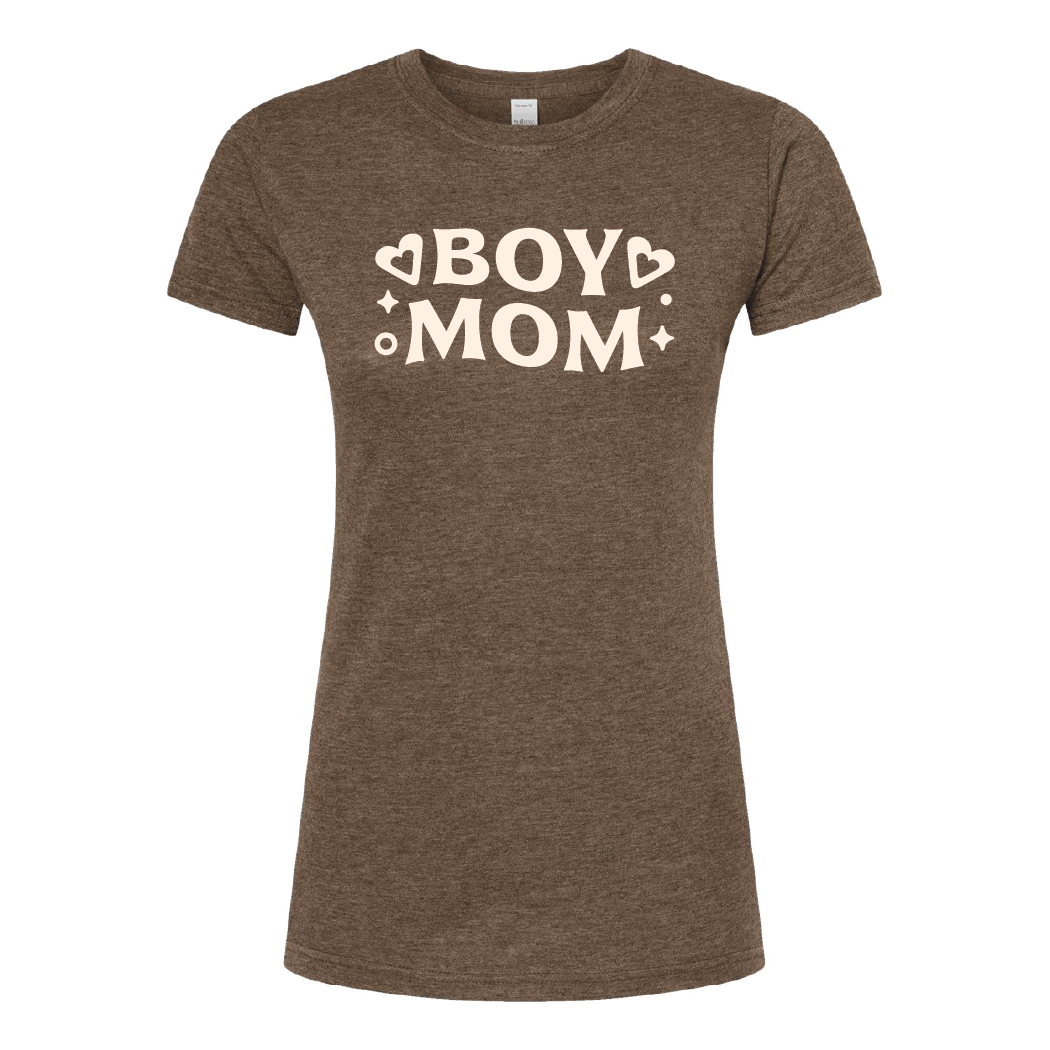 Ladies Boy Mom Tee