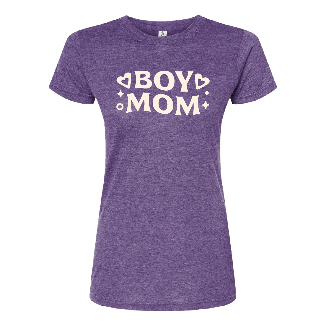 Ladies Boy Mom Tee