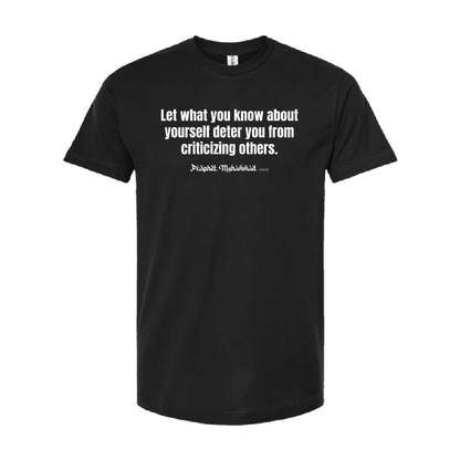 Criticizing Others Unisex Tee