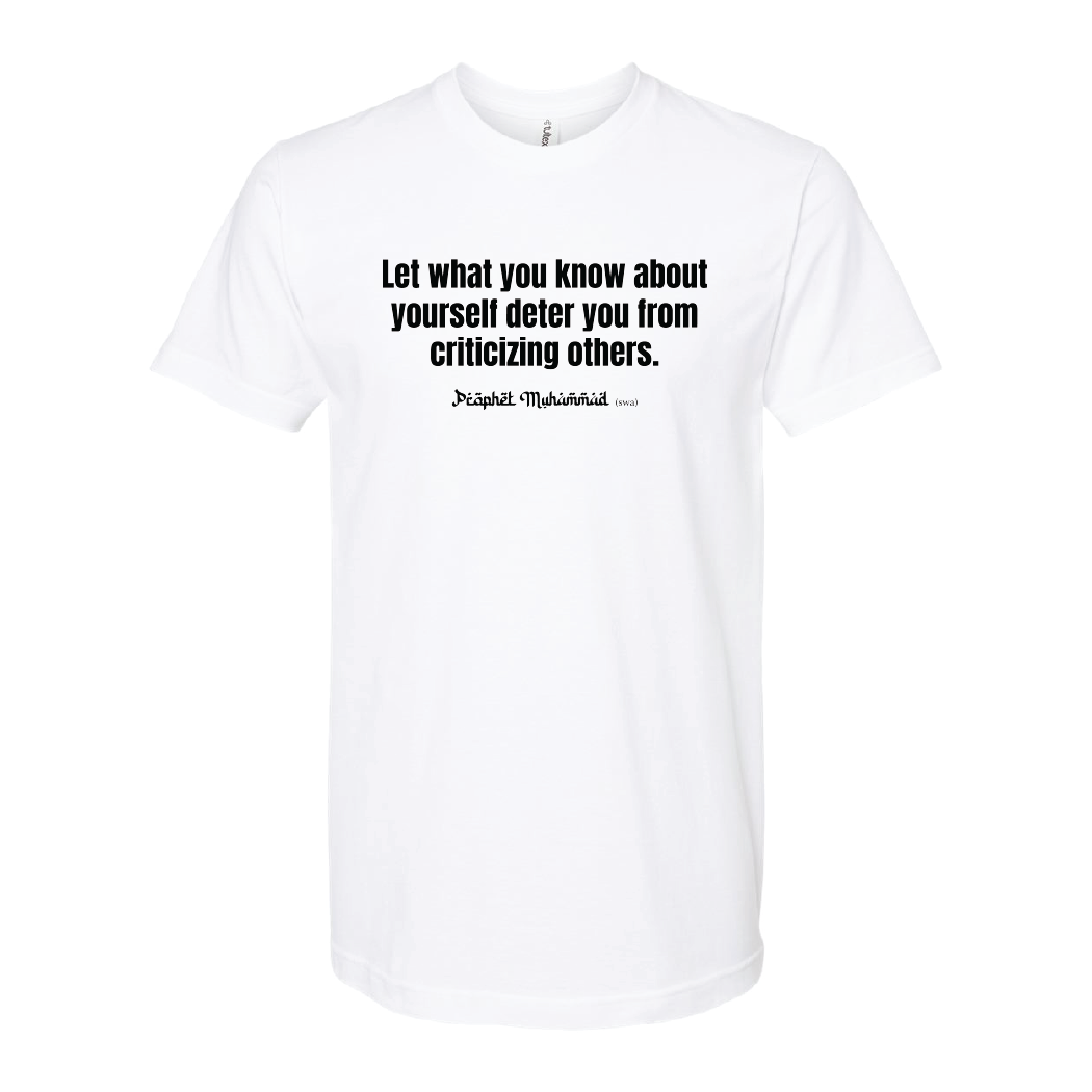 Criticizing Others Unisex Tee