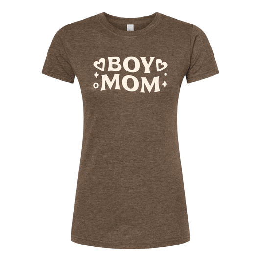 Ladies Boy Mom Tee