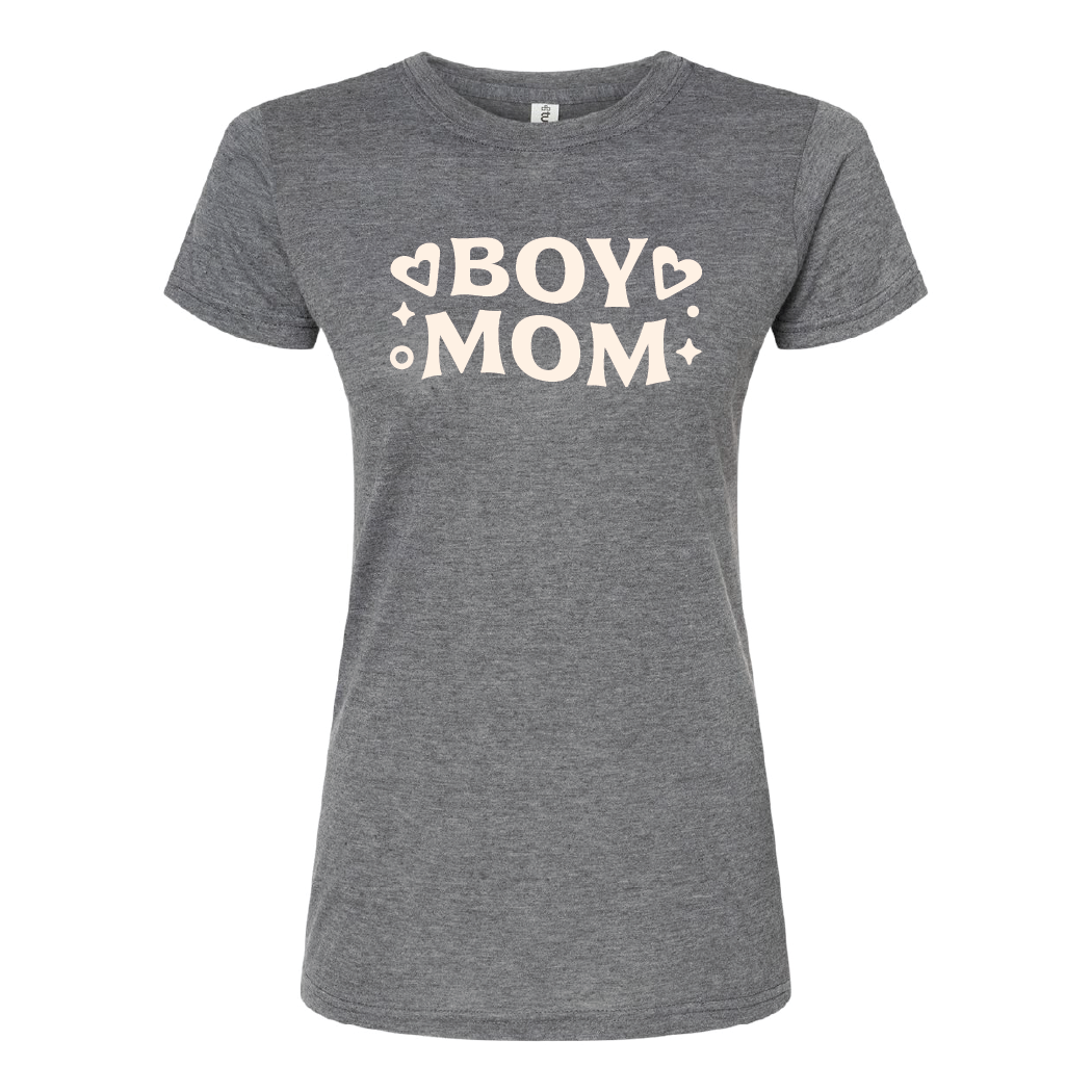 Ladies Boy Mom Tee
