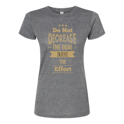 Ladies Do Not Decrease