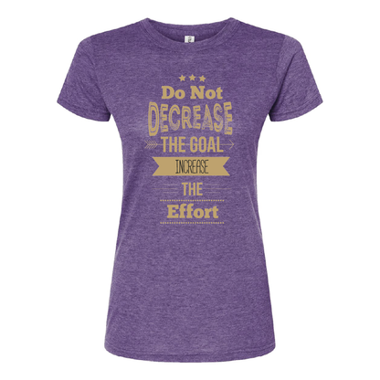 Ladies Do Not Decrease